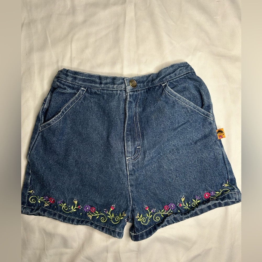 Vintage Dora The Exploradora Denim Shorts